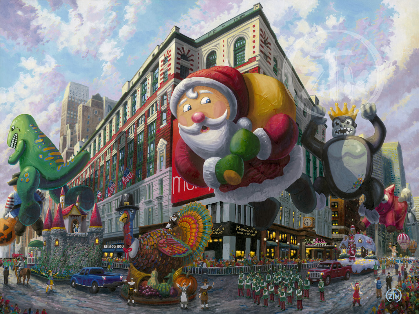 Thanksgiving in New York - Limited Edition Canvas