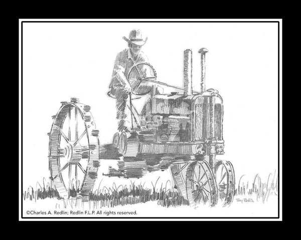 tractor-pencil-sketch-by-terry