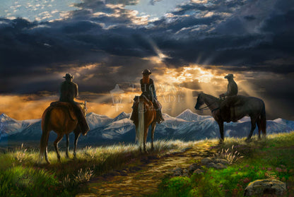 Under the Big Sky - Limited Edition Canvas