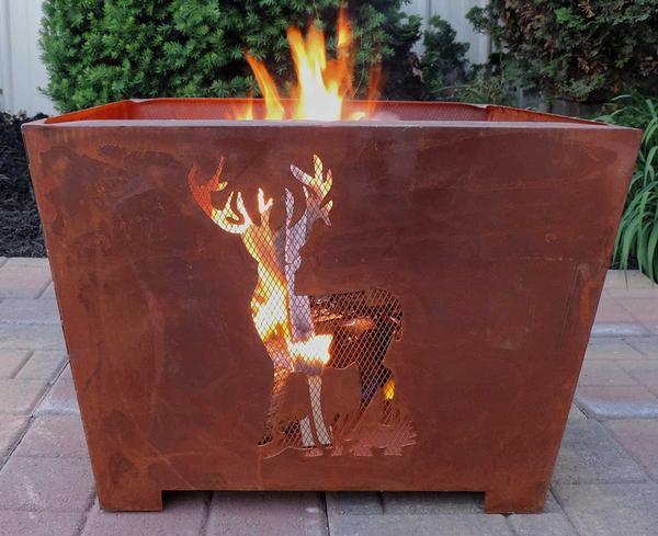 Whitetail Deer - Fire Pit