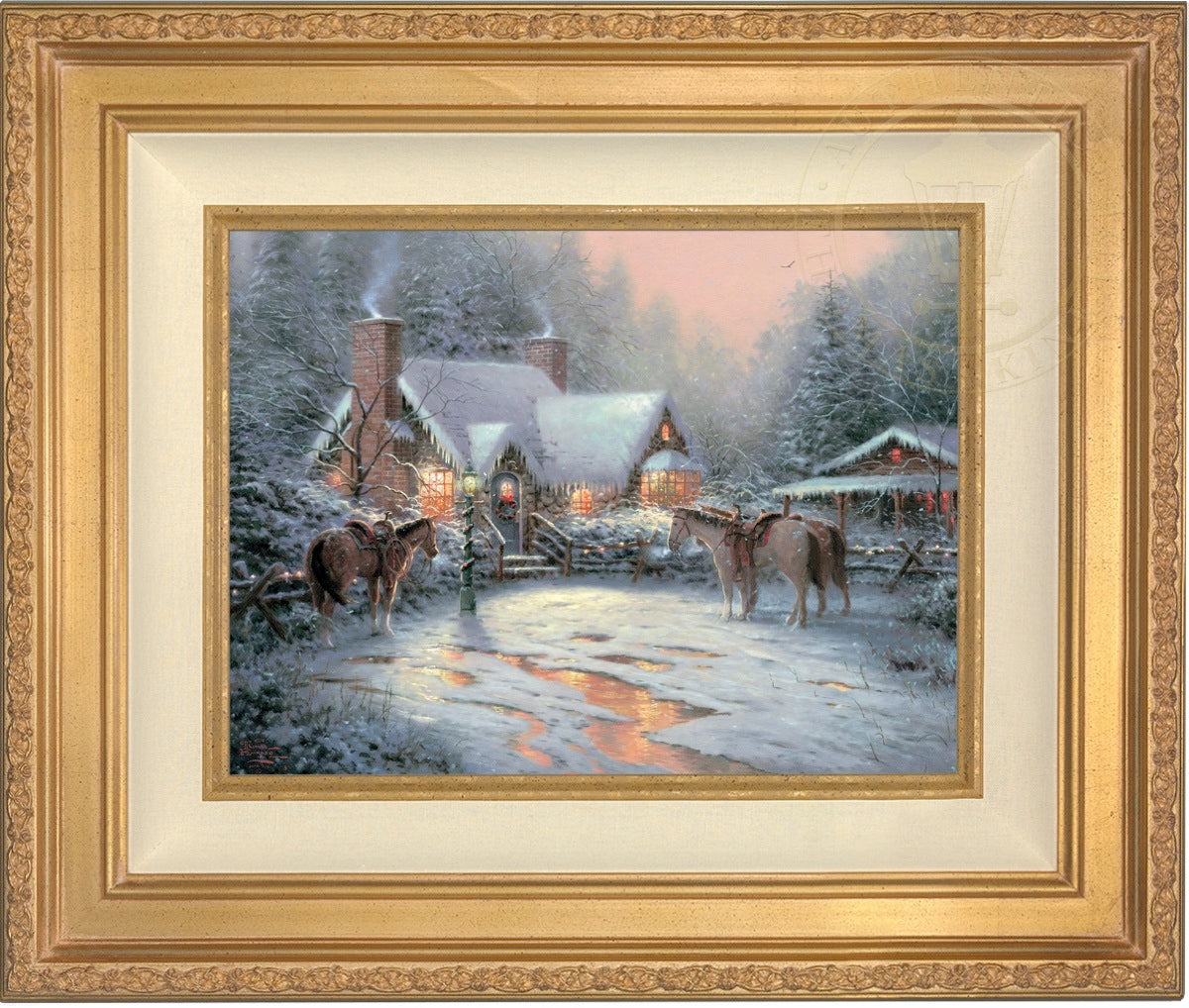 A Christmas Welcome - Limited Edition Canvas Limited Edition