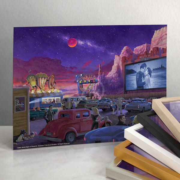 Movie Night on Route 66 - Romance