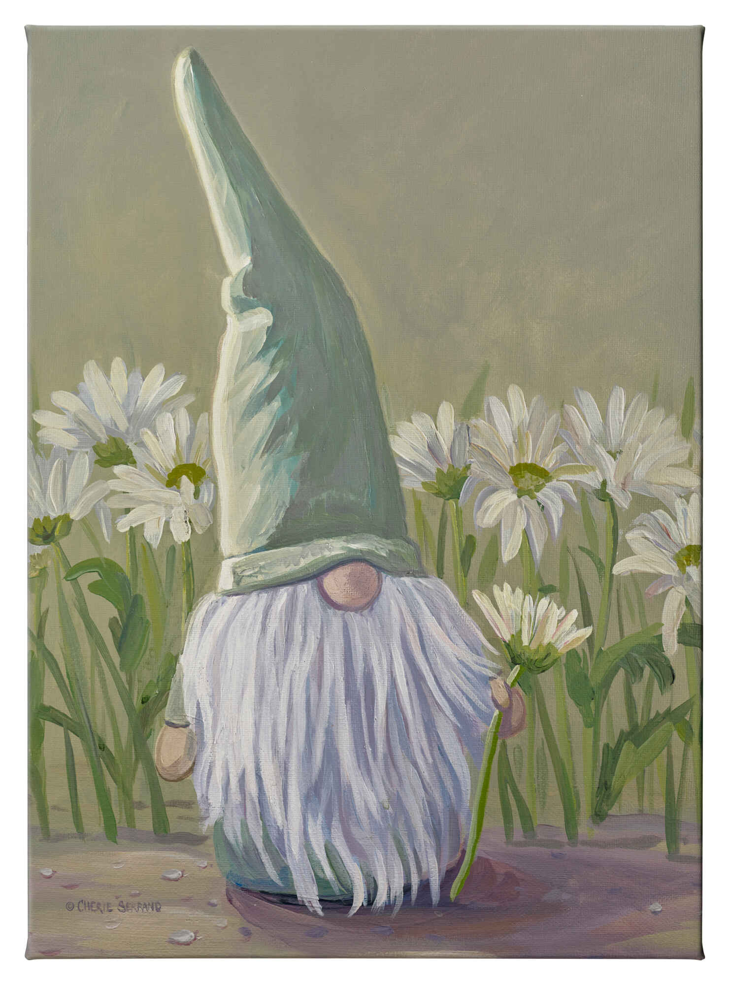 Be Kind Gnome Matter What Gallery Wrapped Canvas from Wild Wings
