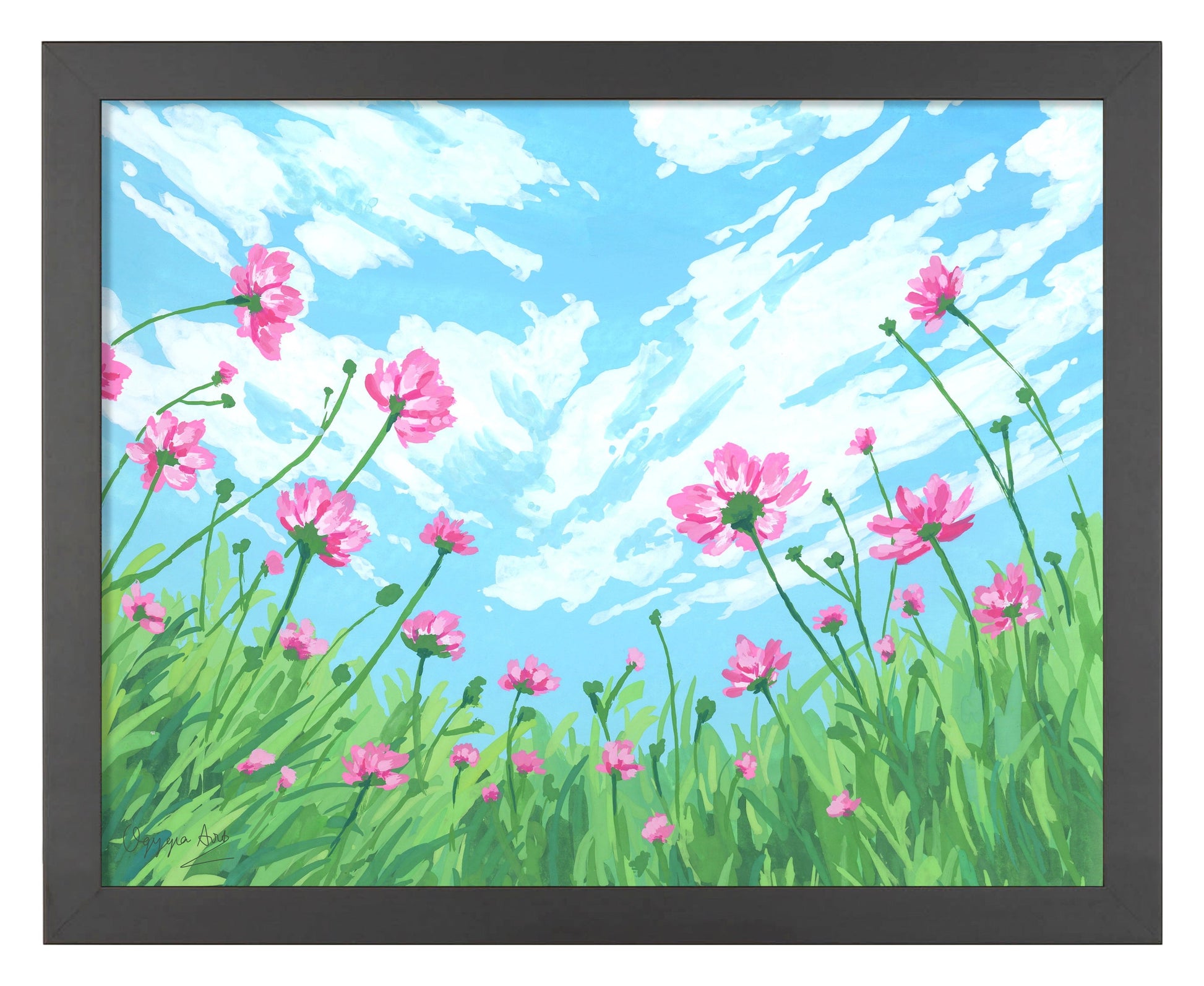 154711_Pink Flowers_11x14_Black_FRA.jpg