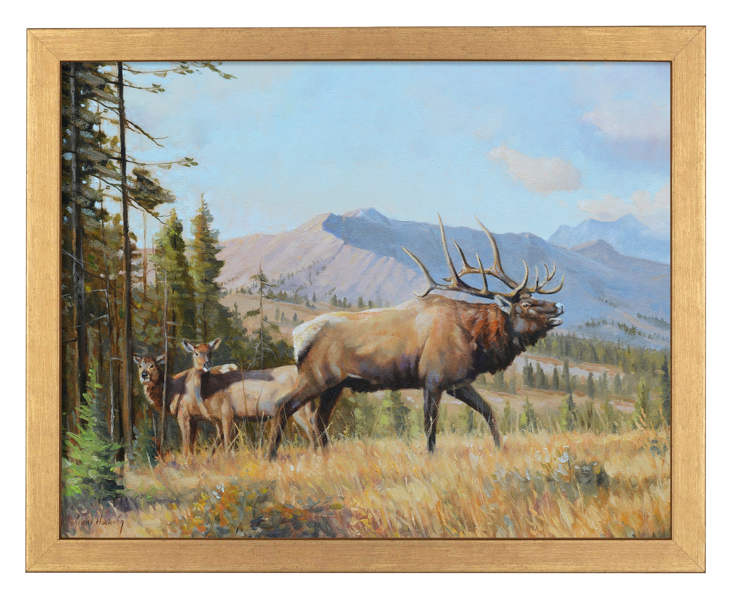 155038_Answering the Call_11x14_FRA Gold.jpg