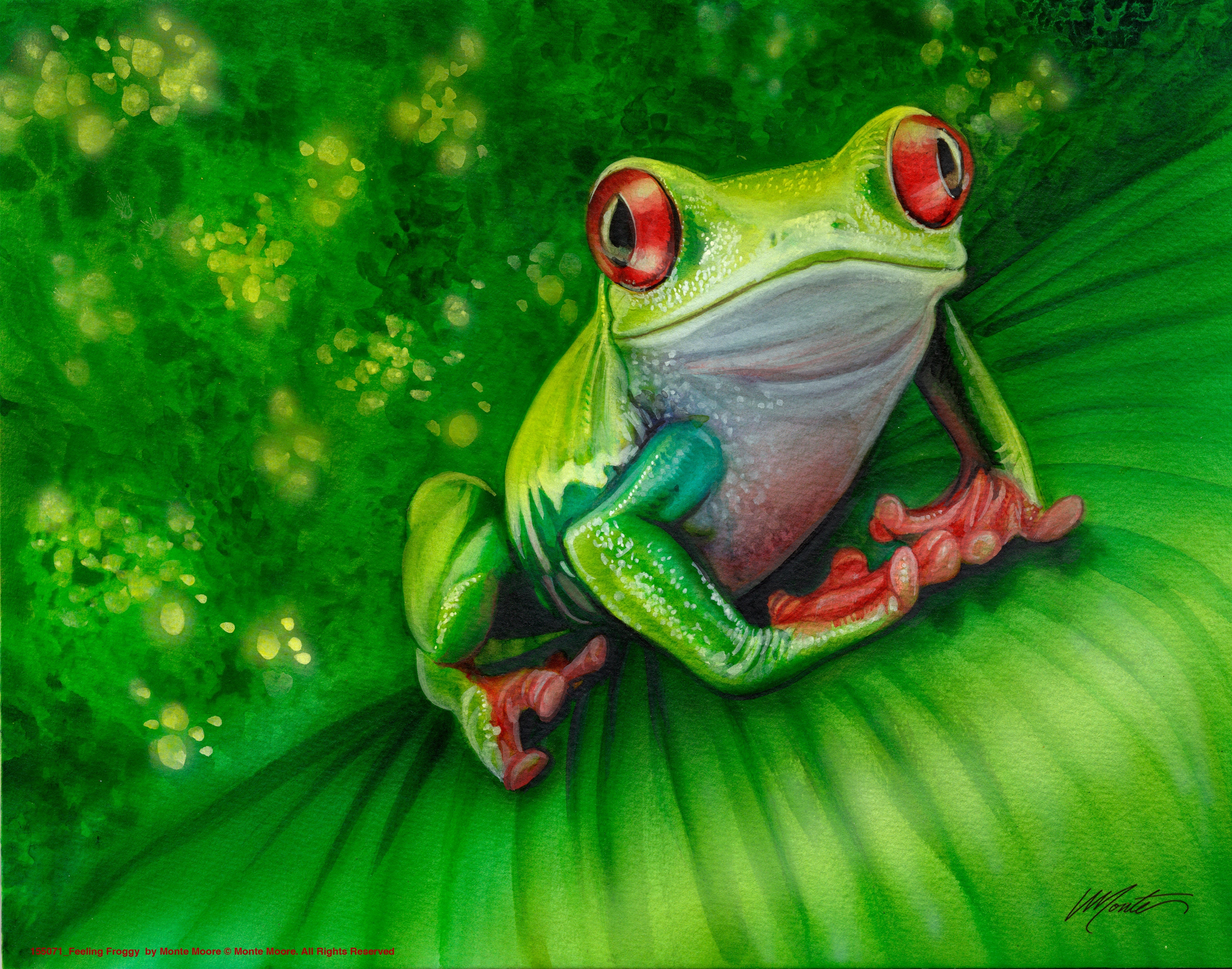 Feeling Froggy - Art Prints Art Prints from Wild Wings