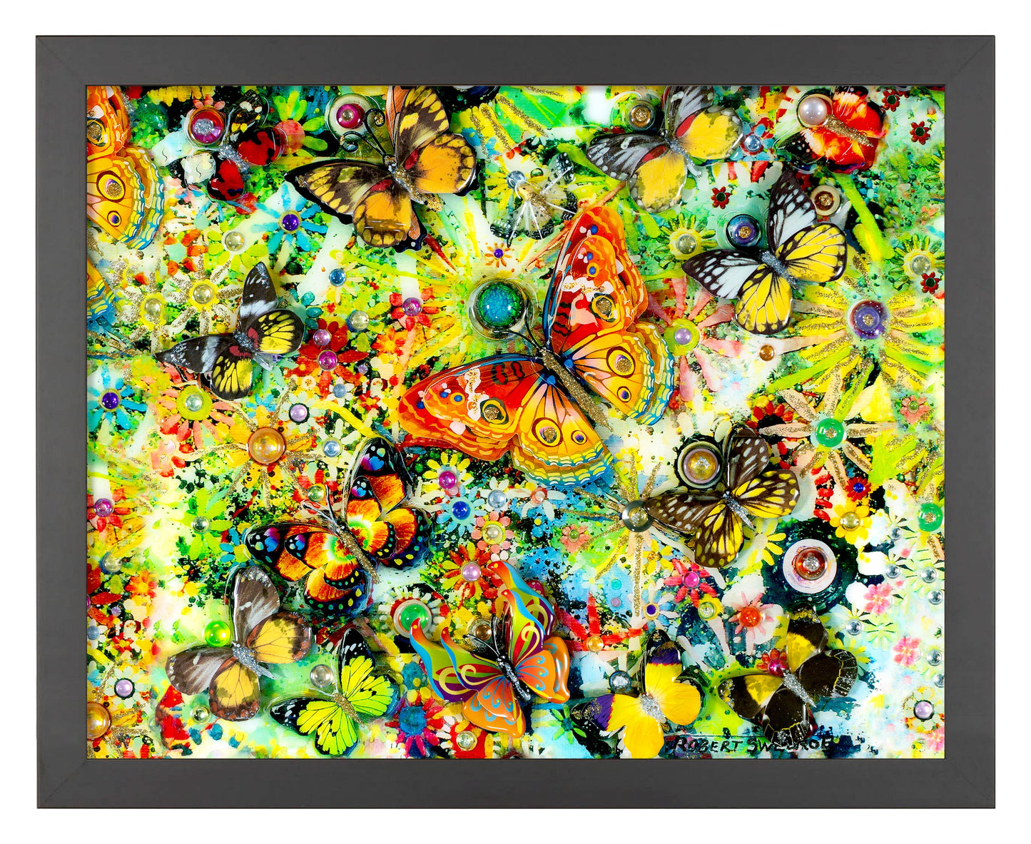 155170_Butterfly Nectar Chase_14x11_FRA_Black.jpg