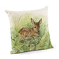 Waiting for Mom - Fawn 18" Decorative Pillow - Wild Wings