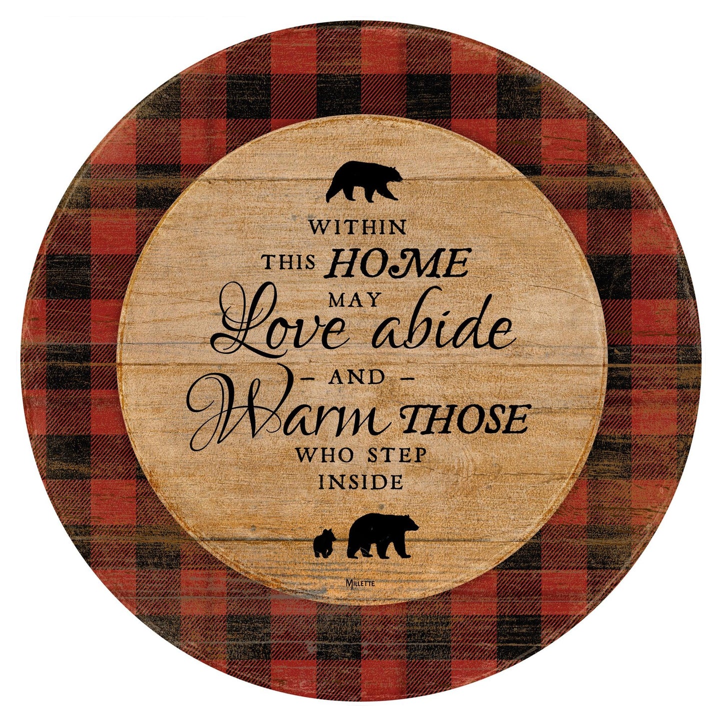 Within This Home Lazy Susan Turntable - Wild Wings