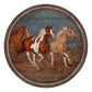 Modoc Run - Horses Lazy Susan Turntable - Wild Wings