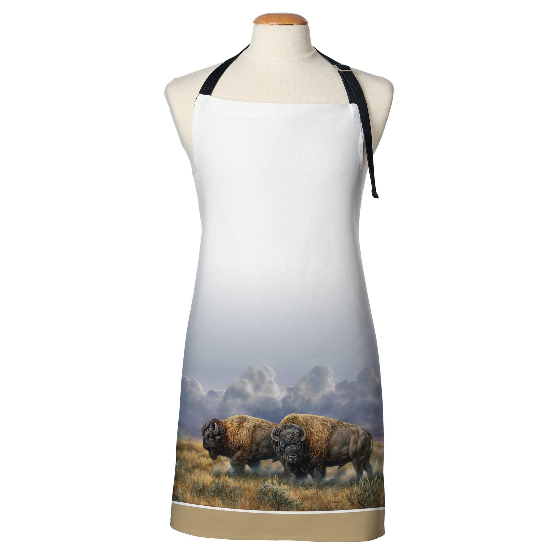 Dusty Plains—Bison Apron - Wild Wings