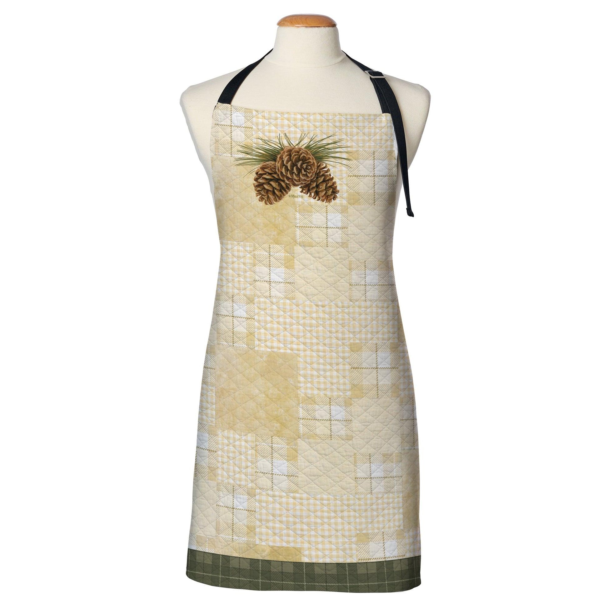 Pinecones & Plaid Apron - Wild Wings