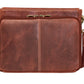 Leather Shoulder Clutch—Red Handbag - Wild Wings
