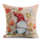 Floral Patch Gnomes Decorative Pillow - Wild Wings