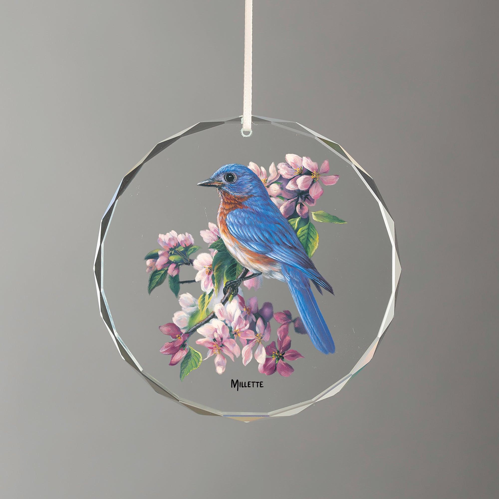 Wild Wings Springtime Jewels Bluebird Christmas Tree Ornament - Thumbnail 3