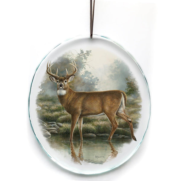 Tranquil Waters - Whitetail Deer Suncatcher - Wild Wings