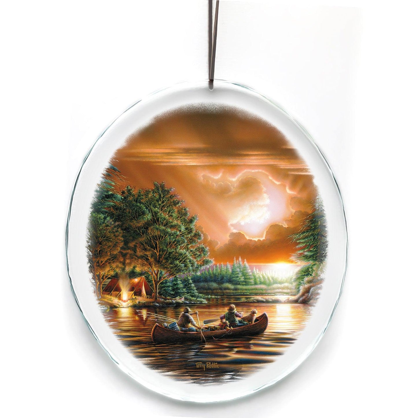 Evening Rendezvous Suncatcher - Wild Wings