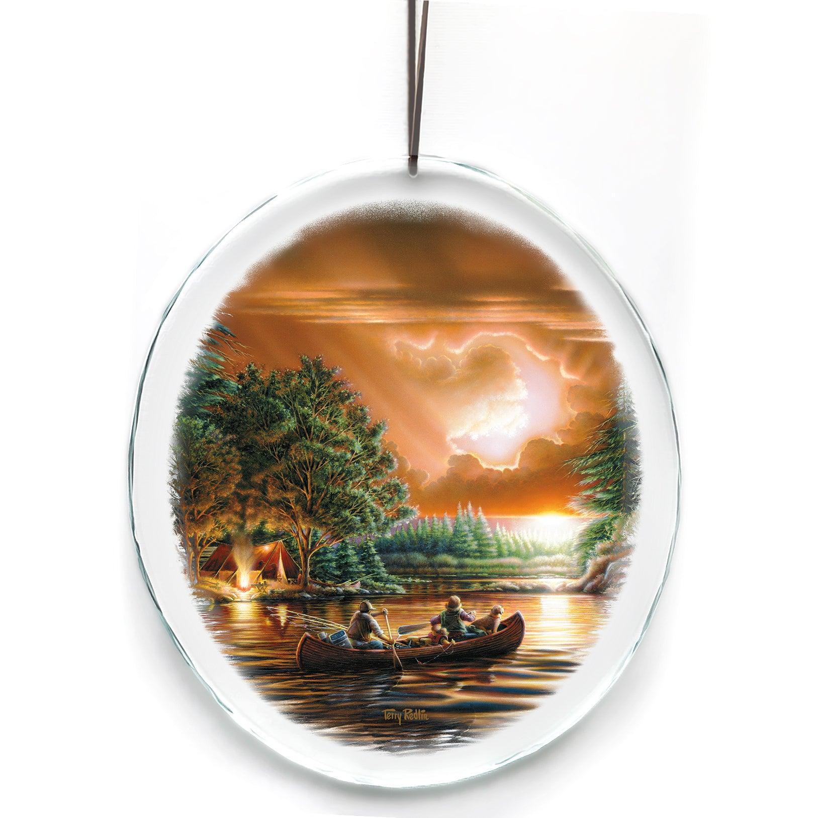 Evening Rendezvous Suncatcher - Wild Wings