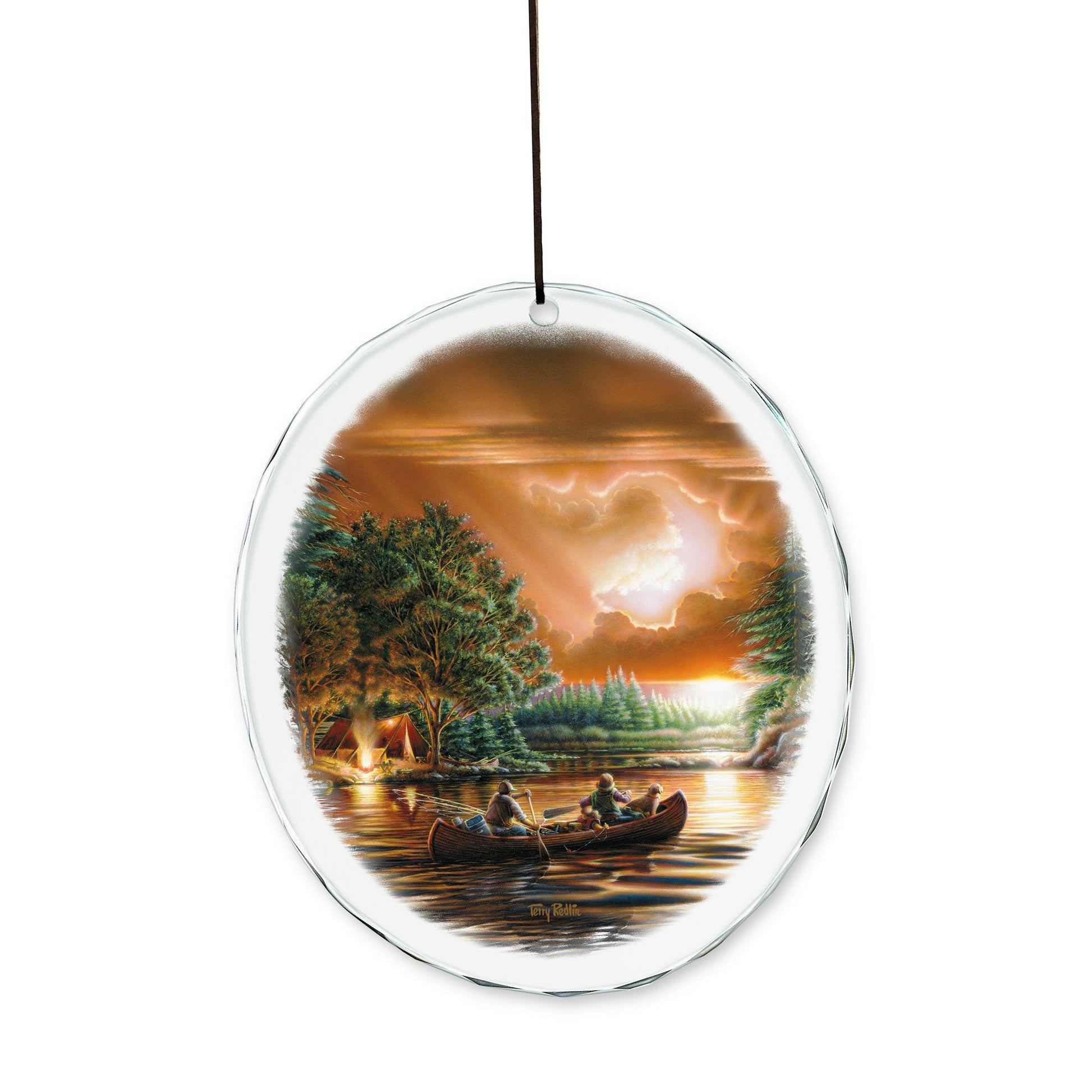 Evening Rendezvous Suncatcher - Wild Wings