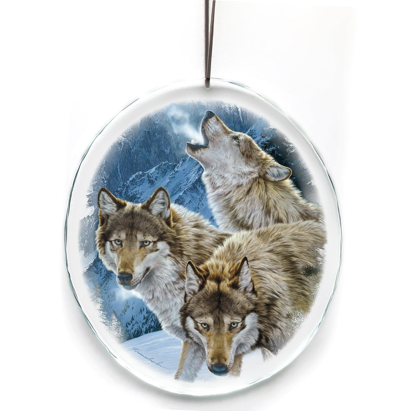Moon Dancers - Wolves Suncatcher - Wild Wings