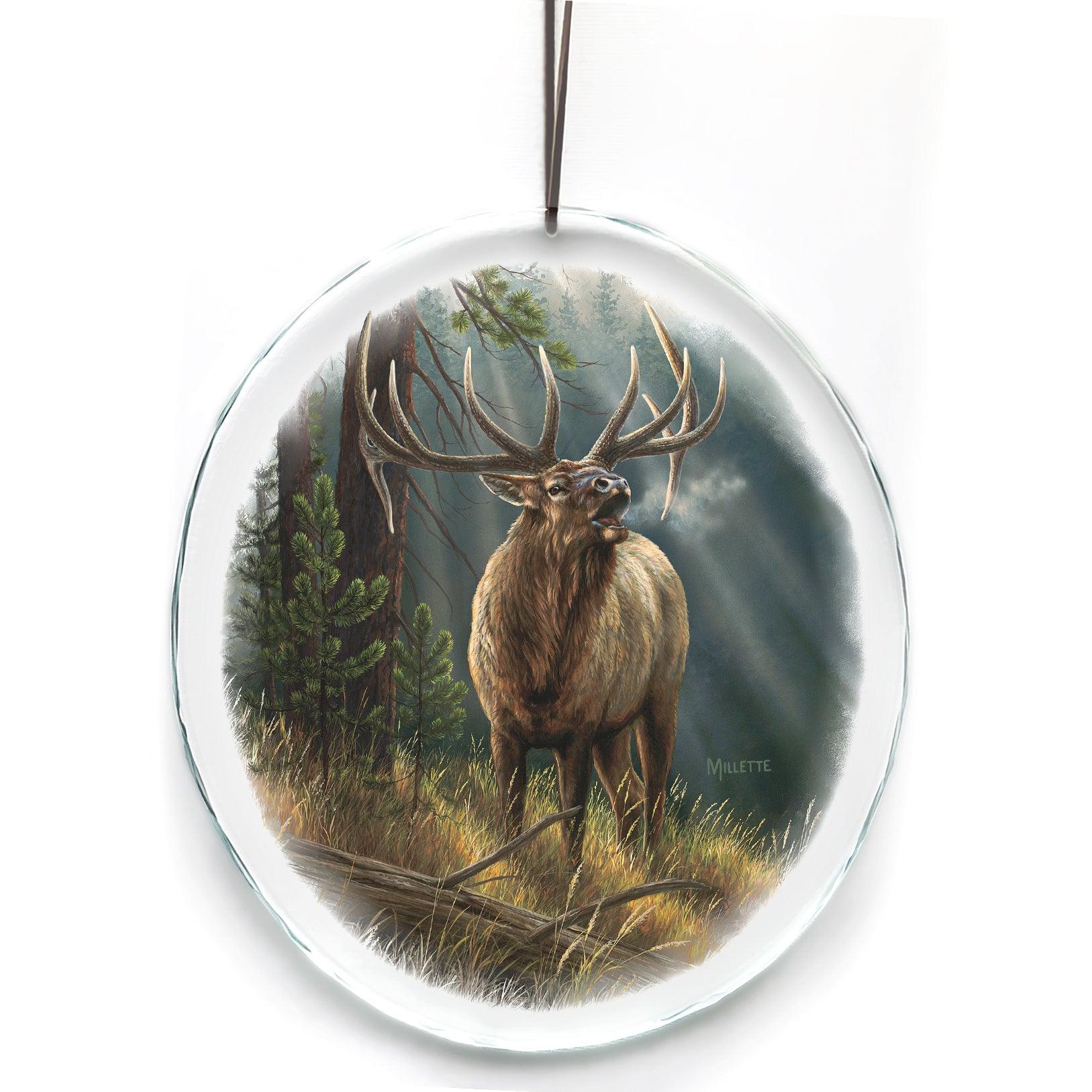 Calling All Challengers - Elk Suncatcher - Wild Wings