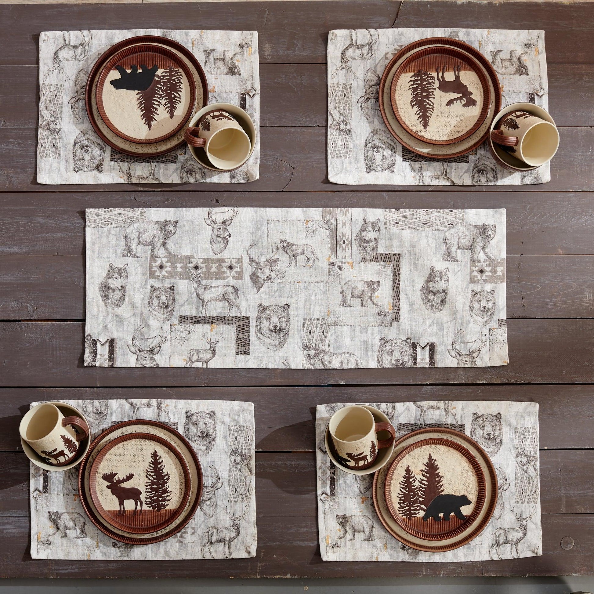 Wild and Free Table Runner - Wild Wings