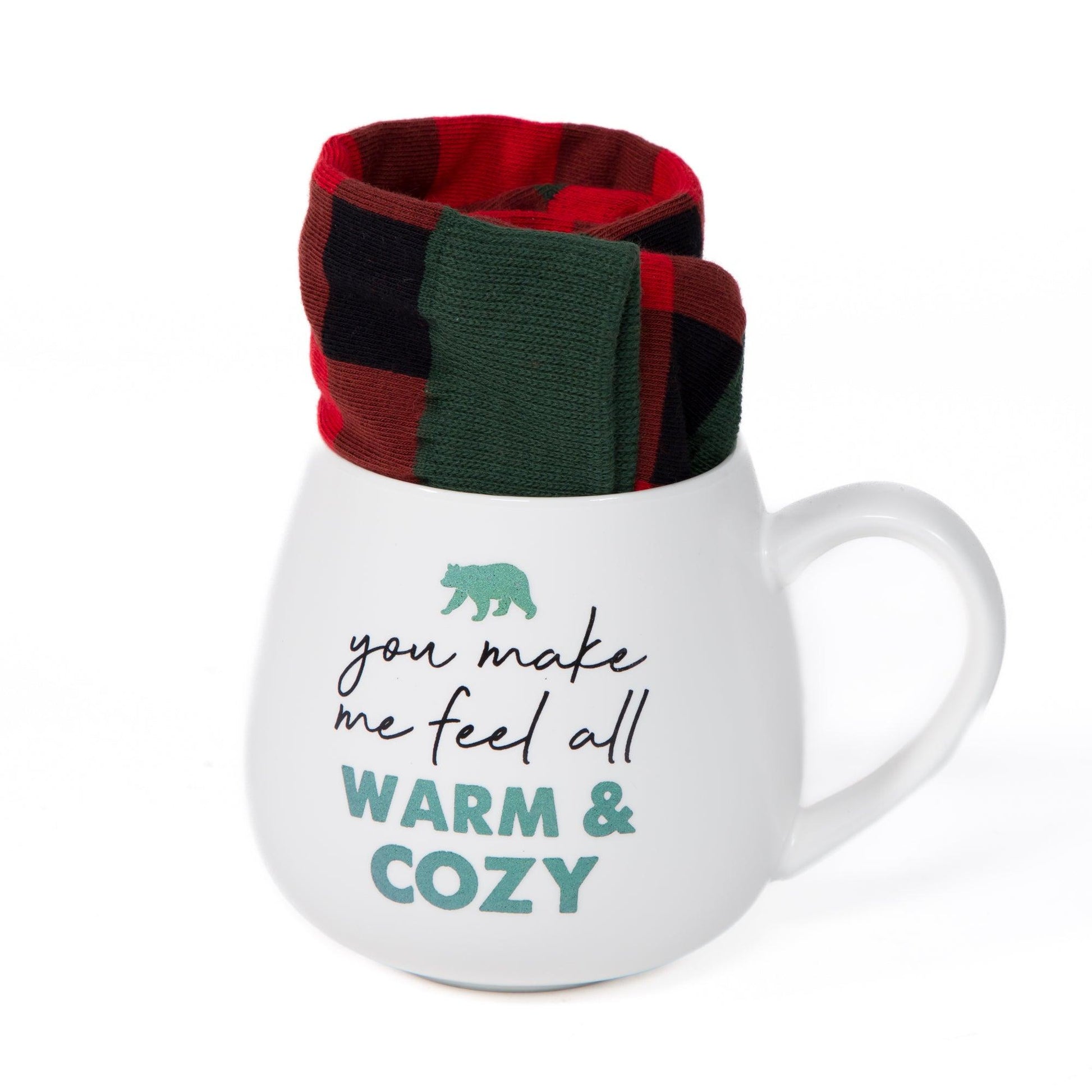 Warm & Cozy Mug & Socks Gift Set Mug - Wild Wings