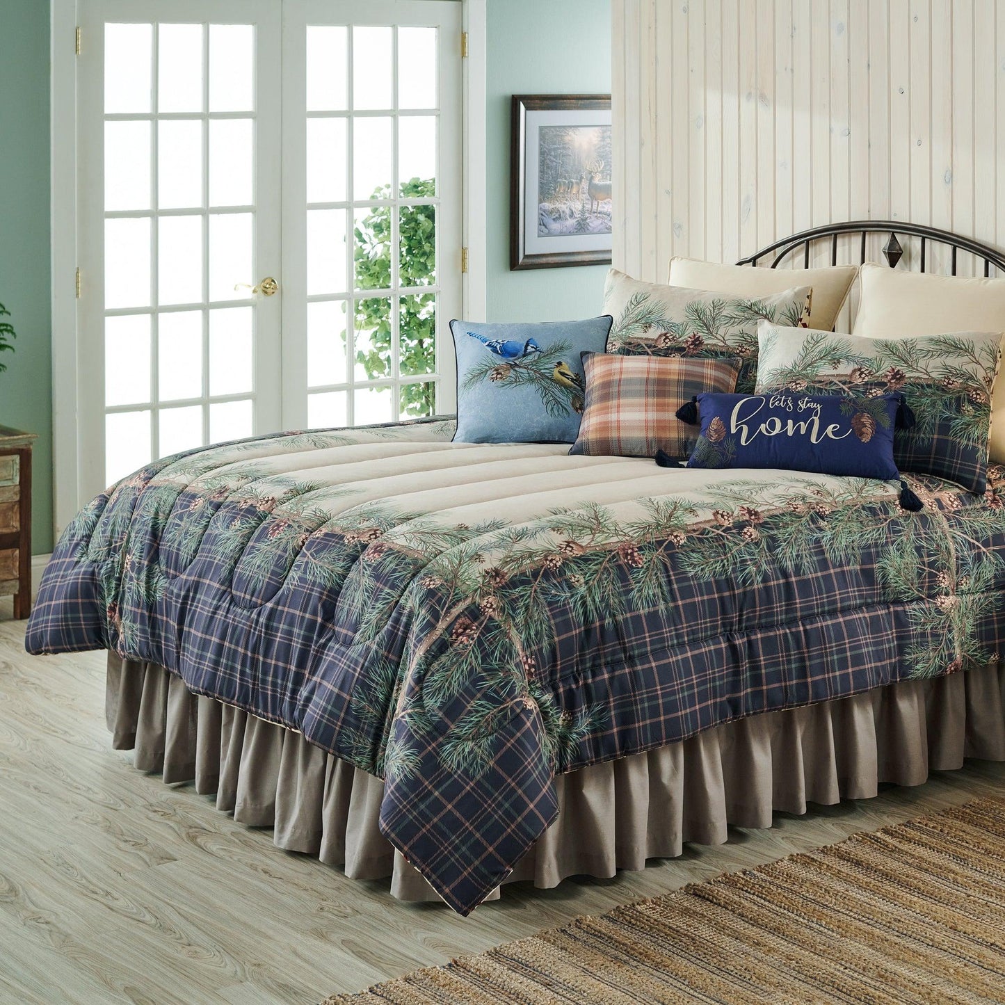 Pine Sanctuary Home Decorative Pillow - Wild Wings