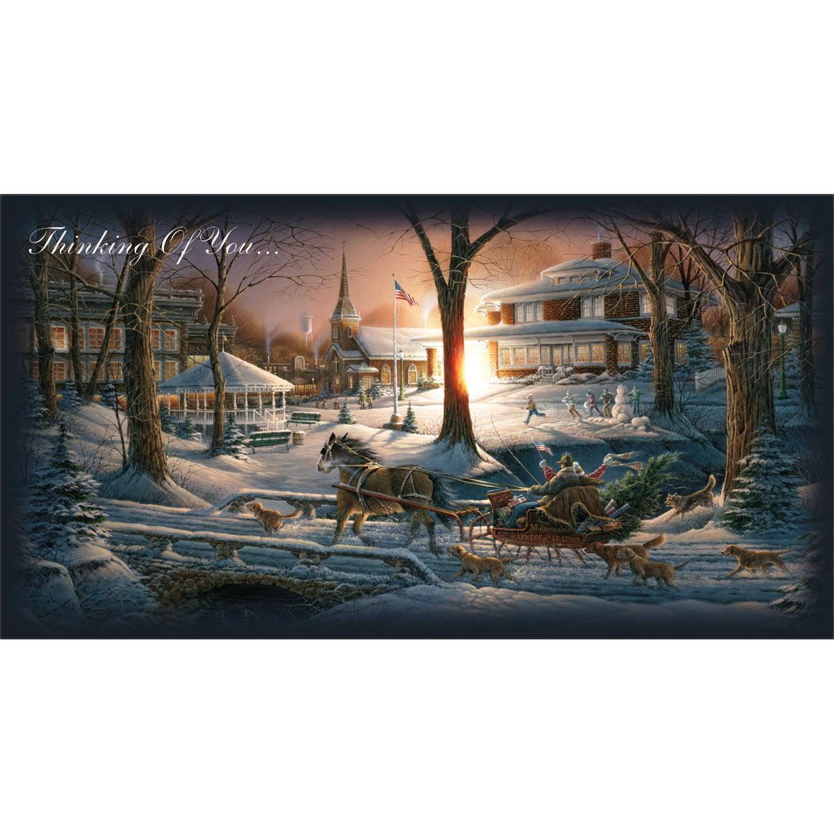 Racing Home Horizontal Note Cards - Wild Wings