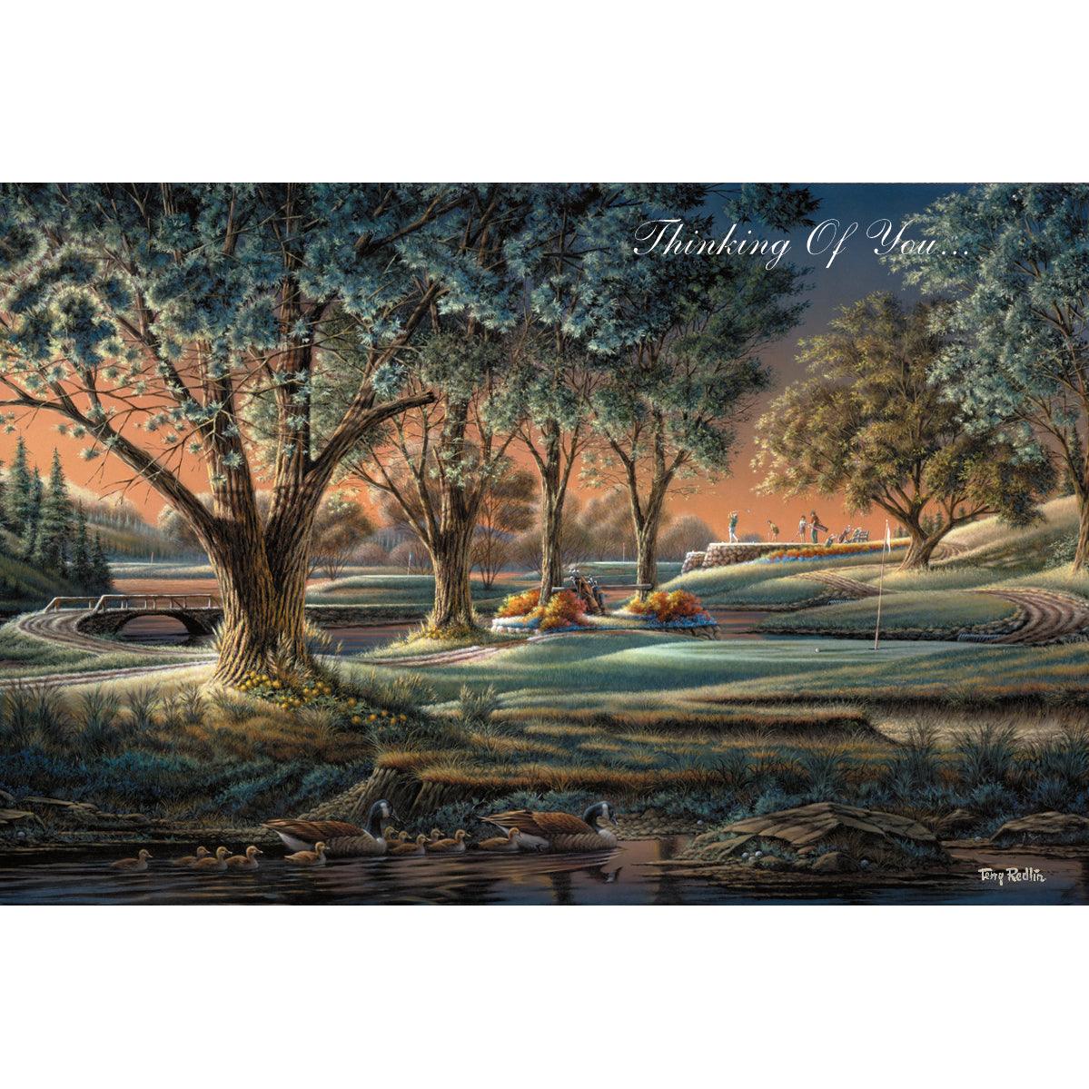 Spring on the Greens Petite Note Cards - Wild Wings