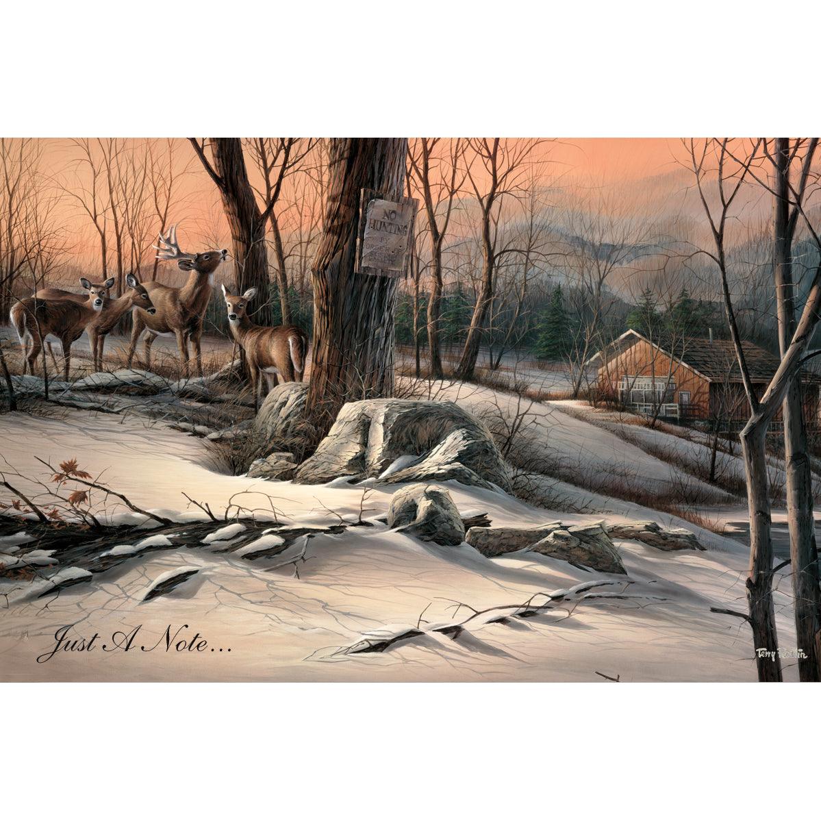 Back to the Sanctuary Petite Note Cards - Wild Wings