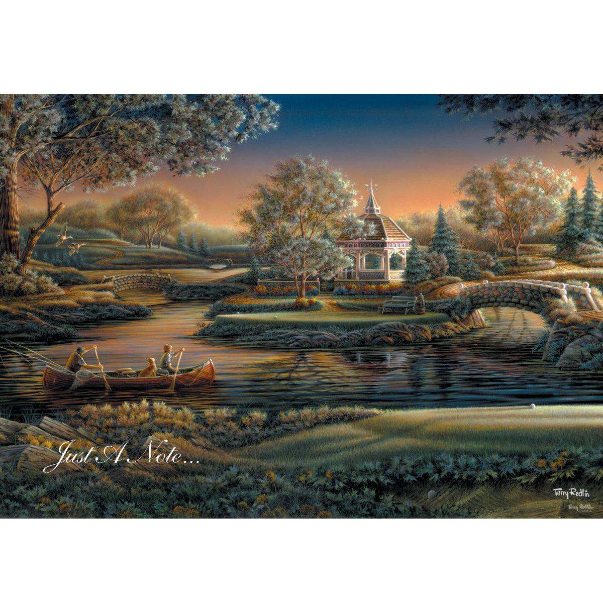 Summer on the Greens Petite Note Cards - Wild Wings