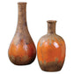 Sunset Rust Contemporary Vases (Set&nbsp;of&nbsp;2) - Wild Wings