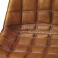 Quilted Leather Chair - Wild Wings