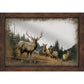 Royal Mist - Elk Large Decorative Mirror - Wild Wings