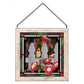 Picket Fence - Cardinals Stained Glass Art - Wild Wings