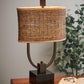 Burnished Bronze Table Lamp - Wild Wings