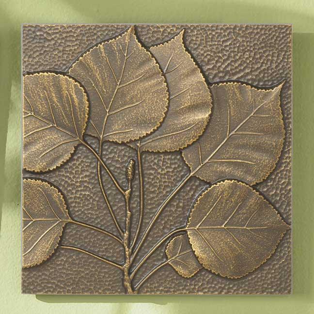 Bronze—Aspen Leaf Wall Decor - Wild Wings