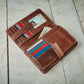 Brown Leather Wallet - Wild Wings