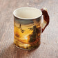 Golden Retreat - Cabin Sculpted Mug - Wild Wings
