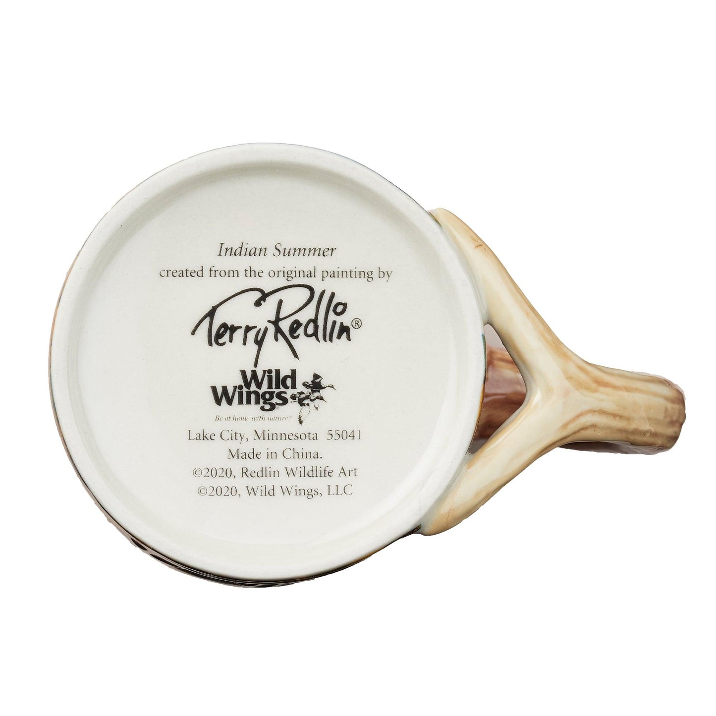 Indian Summer - Whitetail Deer Sculpted Mug - Wild Wings