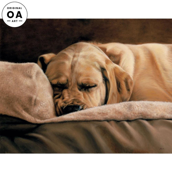 Labs—The Working Breed Original Oil Painting - Wild Wings