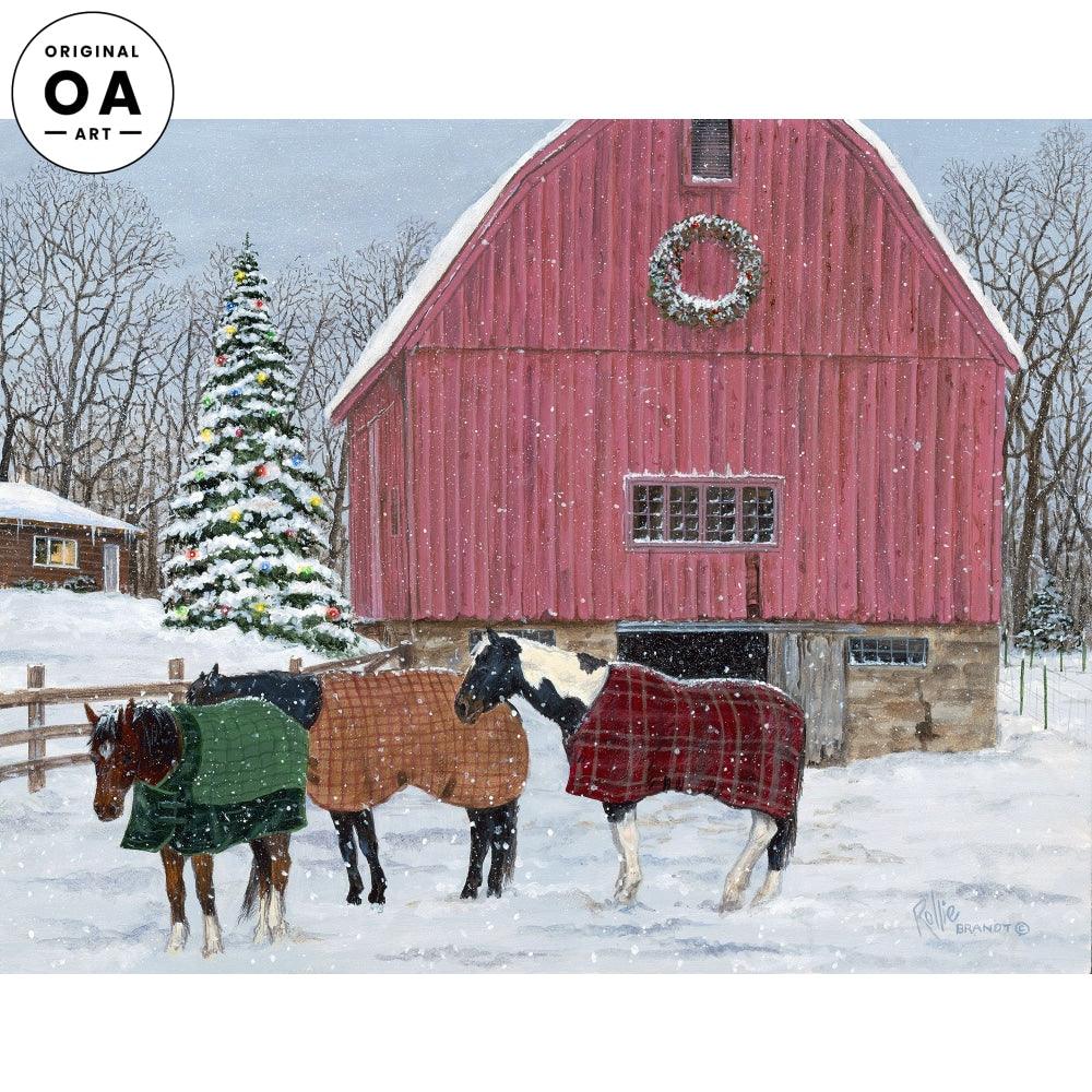 Long Winters Nap Original Acrylic Painting - Wild Wings