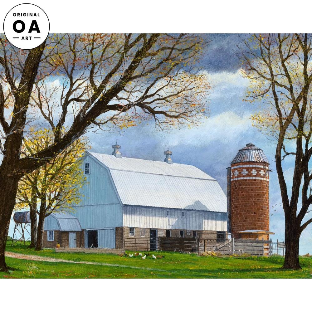 No Spring Chicken—Painting Original Acrylic Painting - Wild Wings