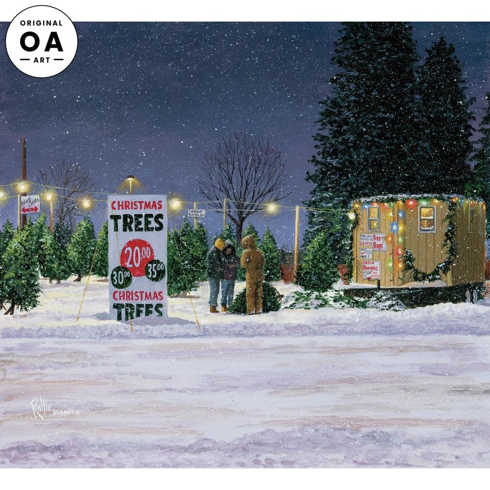 Tis the Season Original Acrylic Painting - Wild Wings