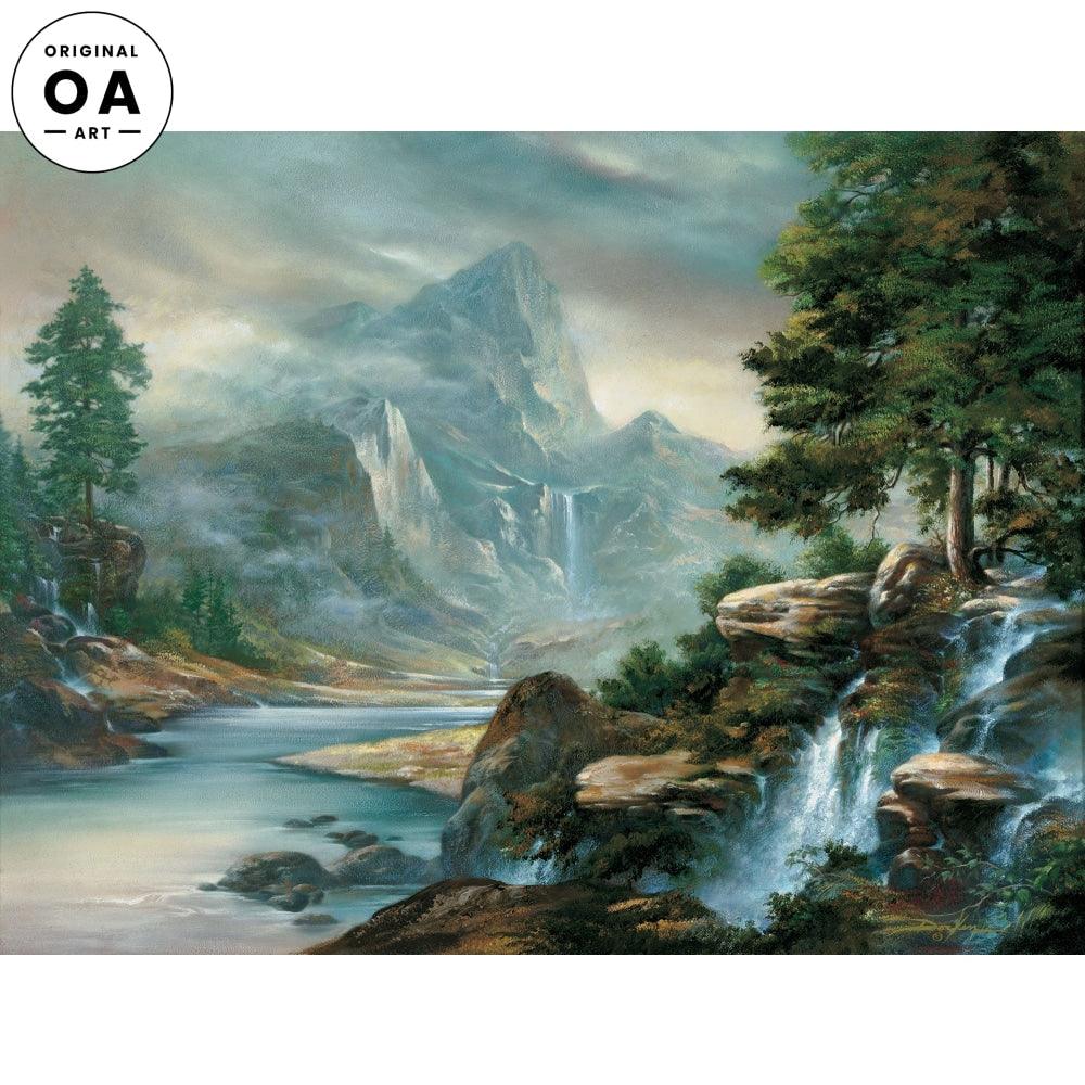 Lookout Point Original Oil Painting - Wild Wings