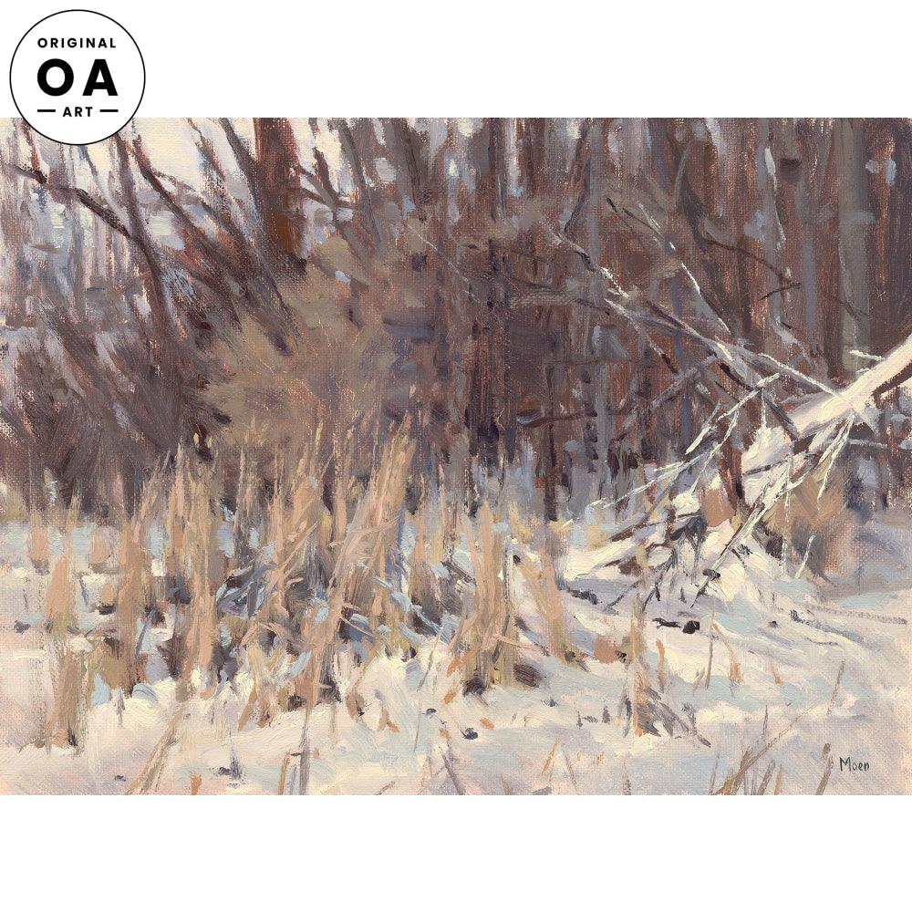 Diffused Light Original Oil Painting - Wild Wings