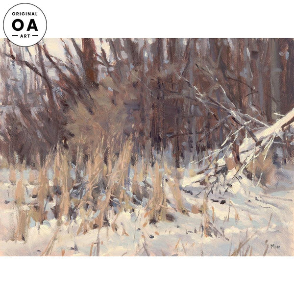 Diffused Light Original Oil Painting - Wild Wings