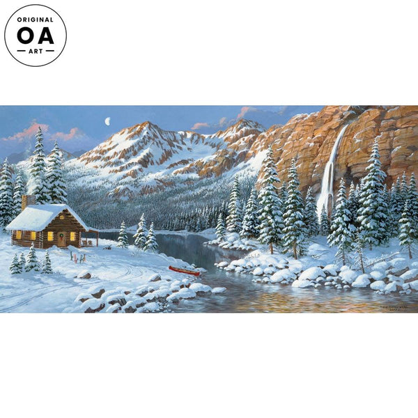 Spirit of the Rockies—Hideaway Original Acrylic Painting - Wild Wings