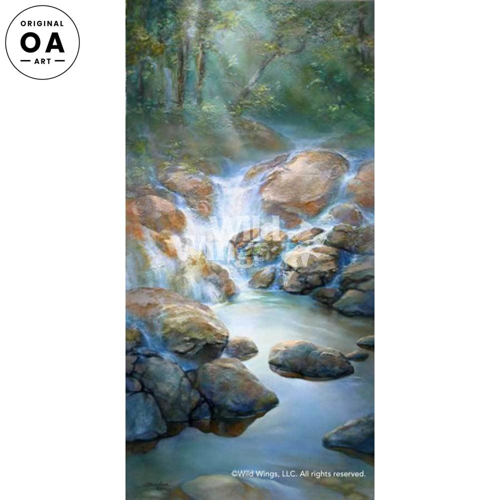 Daybreak Painting Original Oil Painting - Wild Wings